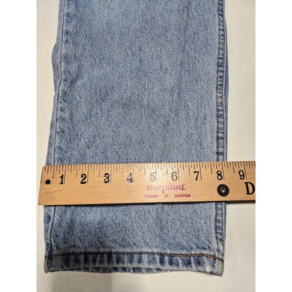 Levi's‎ Orange Tab 505 Light Wash Straight Leg Jeans Men's 36x30 Vintage USA